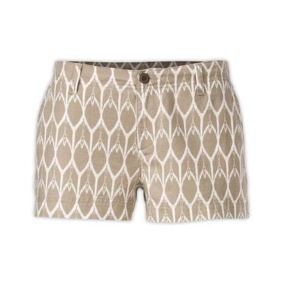 NWT THE NORTH FACE Women's Maywood Linen Blend Short Sz 14 Dune / Vintage - Picture 2 of 8